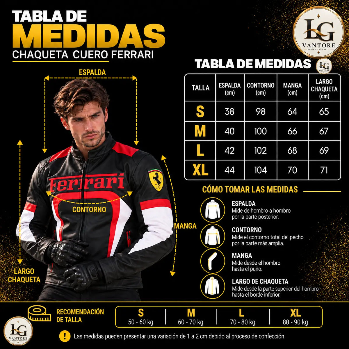 Chaquetas Moteras Racing Sport