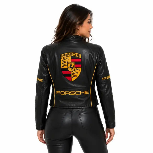 Chaqueta Dama Motera Porsche 🏁