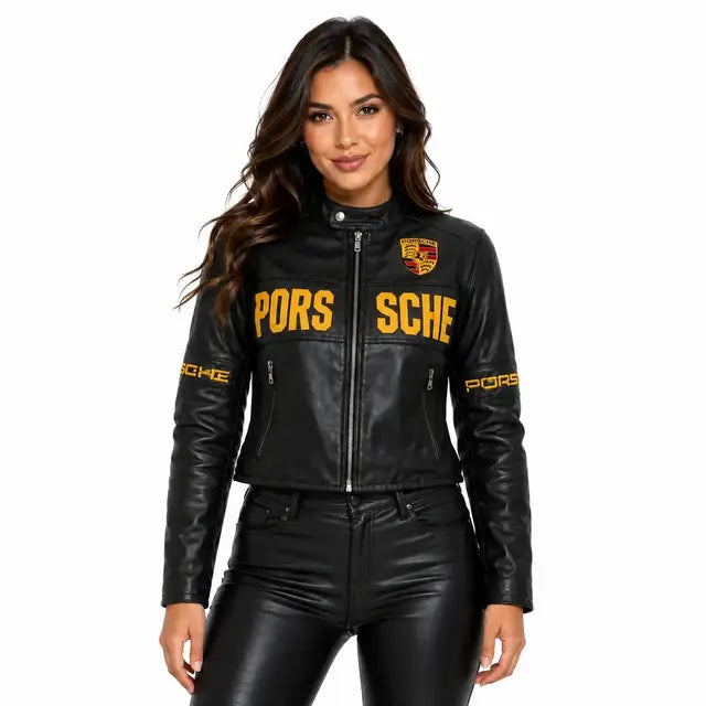 Chaqueta Dama Motera Porsche 🏁
