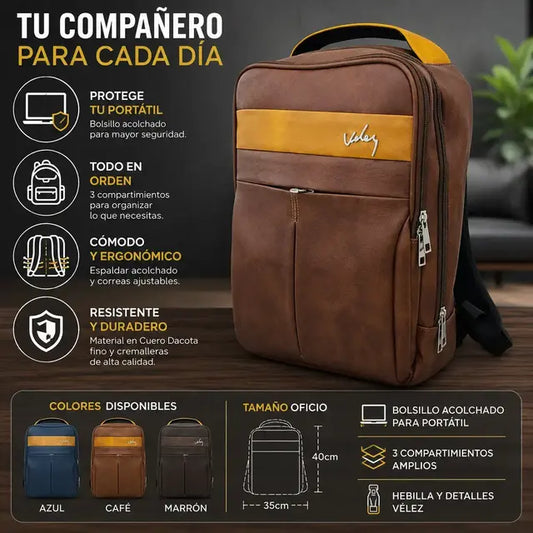 MORRAL CUERO  DACOTA VLZ CABALLERO